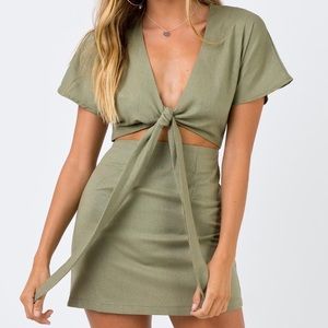 Princess Polly Tie Front Dress